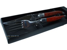 Zweibrüder Küchenmesser Messer Küchen Kochmesser Steakmesser mit Gabel 2204