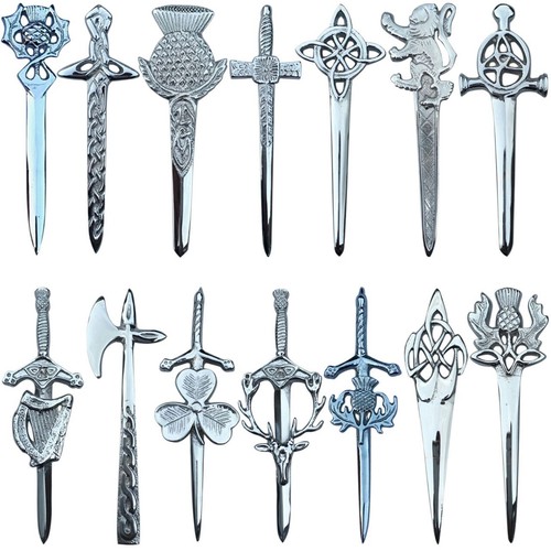 Highland thistle kilt - thistle, pins