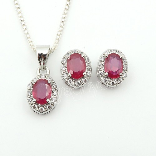 Gr8onyou schmuckset mit rubin - mit,
