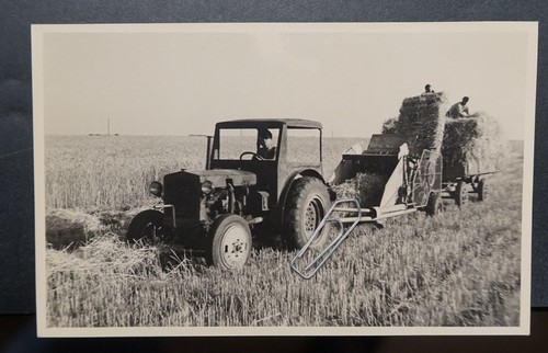 Foto postkarte ddr trecker - foto,