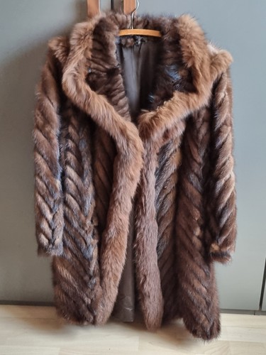 Trendige nerzjacke echt - echt, pelz