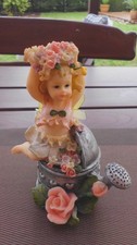 Dekofigur Blumenfee / Blumenkind / Elfe
