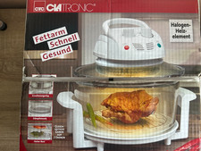 Clatronic HLO3322 Heißluftofen Umluft 1300W Backofen Grill Timer – Top Zustand
