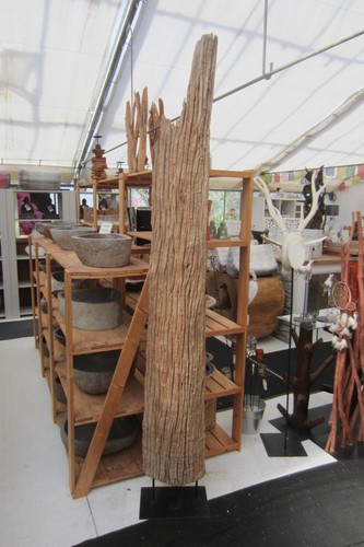 Holzskulptur 230 cm - 230,