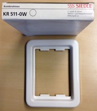 Siedle Kombi-Rahmen KR 511-0 W