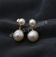 11-12mm Natürlich Weiß