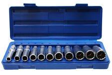 Steckschlüssel Sortimente VIELZAHN 12-kant Einsätze 3/8"-Antrieb 11 tlg. 8-19 mm