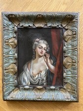 Barock Gemälde Erotische Dame