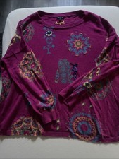 Pullover Desigual Pink Gr.L
