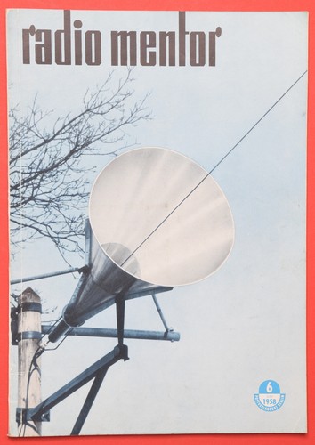 Radio mentor juni 1958 heft - heft, 6