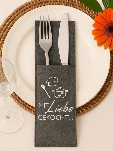 Stk bestecktaschen mit - 12,