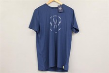 Herren T-Shirt Large Blau