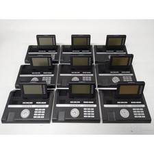 Posten 9 x Siemens UNIFY Openstage 40 G HFA V3 in lava L30250-F600-C249 B-Ware