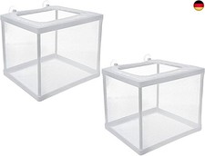  Rayong 2 Stück Ablaichkasten Aquarium, Zuchtbecken Aquarium Aufzuchtbecken  