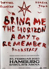 BRING ME THE HORIZON - 2023 - A Day to Remember - Poster - Hamburg