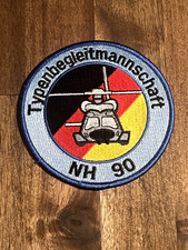 Typenbegleitmannschaft NH 90 Bundeswehr Patch/ Aufnäher (24)