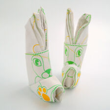 Ostern Servietten Baumwolle 2er Set Osterhase Origami Osterservietten Geschenk