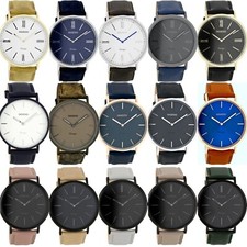SALE Oozoo Damen - Herrenuhr Leder 15 Modelle Ø44mm P2