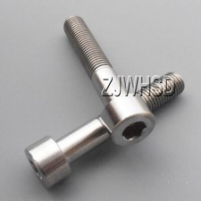 2pcs M8x1x45mm Titanium Hex