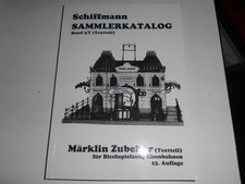 Schiffmann Sammlerkatalog Bd.3T, Märklin Blechspielzeug, 2010, gebraucht