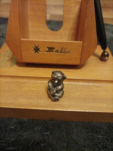 Kleine alte tierfigur metall - kleine,