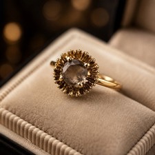 Vintage 333 gold ring - vintage,