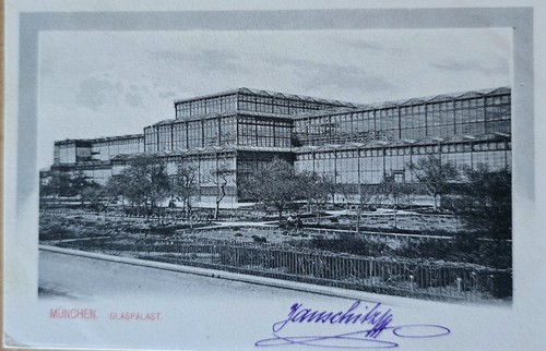 München glaspalast 1903 - glaspalast,