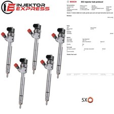 5x 0445110070 Einspritzdüse Injektor Mercedes G-Klasse (W461) G270 A6110700887