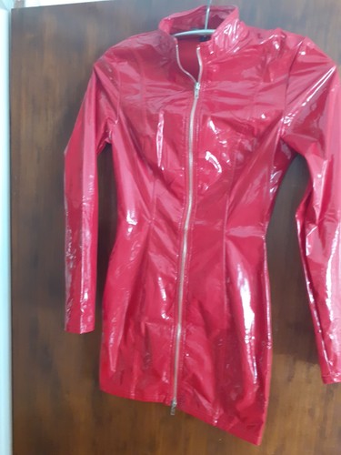 Koucla kleid lederlook wetlook - koucla,