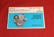 Ersatzteilliste DEUTZ Motor F
