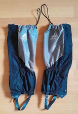 Vaude Gamaschen Outdoor schwarz/grau, wasserdicht, kniehoch, gebraucht