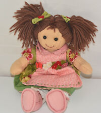 Stoffpuppe selbstgenäht selfmade 30cm - gepflegter Zustand