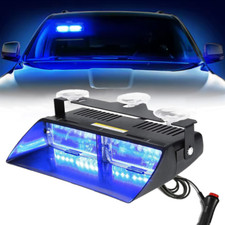 16LED Blau Auto Blitzlicht