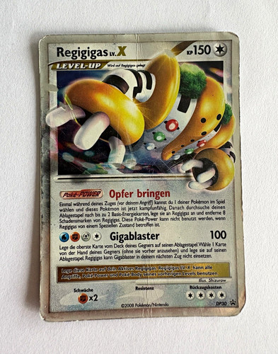 Pokémon tcg regigigas x - regigigas, lv.x