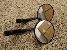 Motorrad Lenkerendenspiegel mit E-Nr Spiegel Paar Lenker