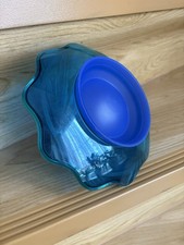 Tupperware Eleganzia Bonboniere blau Diamant Aufbewahrung
