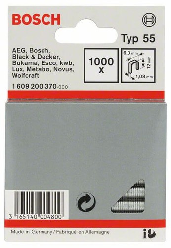 Bosch schmalrückenklammer typ - bosch,