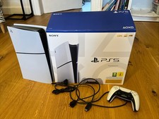 PlayStation 5 Slim Disc Edition 1 TB mit Controller und Originalverpackung