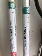 Sperrbalken Alu 2000-2400mm mit 2 Stück Airline-Schienen à 1000mm