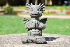 Gartenfigur Gartendrache -