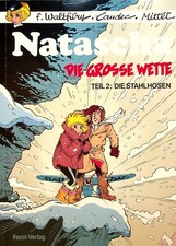 Natascha #12 -Die grosse Wette (Teil 2): Die Stahlhosen (Carlsen, Feest 1988) Z1