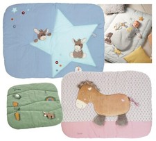 Sterntaler Baby Spieldecke Krabbeldecke 130 x 95 cm Rosa, Türkis, Grün, Blau