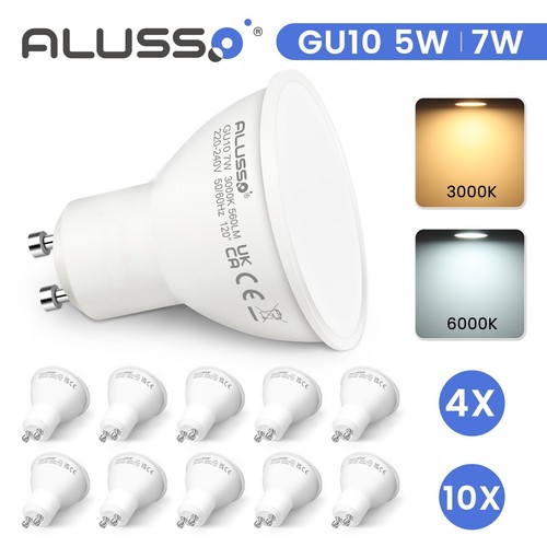 Alusso gu10 led leuchtmittel - alusso,