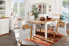  Esstisch Tisch "MEXICO Weiß