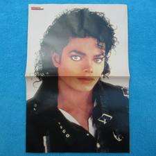Michael Jackson POSTER  BRAVO 2 Seiten