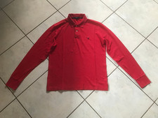 Gant Herren Poloshirt Langarm in der Gr. L rot