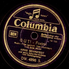 HANS REHMSTEDT & IGELHOFF Gut! / HORST WINTER ...Romantik  Schellackplatte S7085