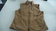 Wie NEU exklusive SONNENREITER Weste Softshell? Gr. L viele Extras Hellbraun