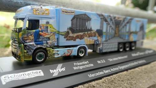 Herpa mb actros kükosz - herpa, 1:87