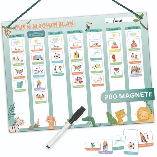 Wochenplaner kinder - wochenplaner,